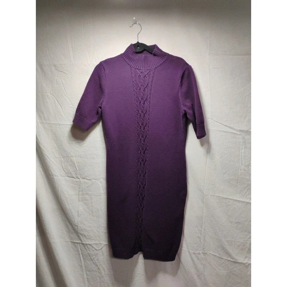 American Living X Large Purple Sweater Dress